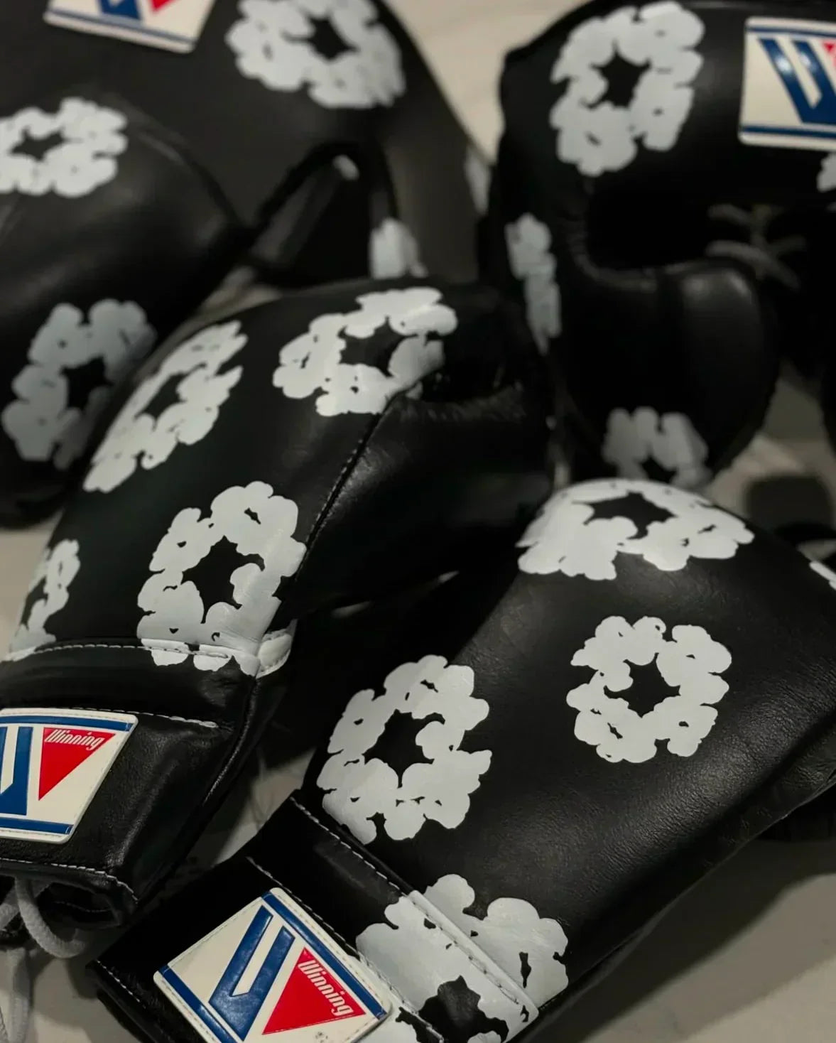 Denim Tears Custom Handmade Boxing Sparring Kit | Winning | Premium Quality | Personalise Your Name | Flat 50% OFF