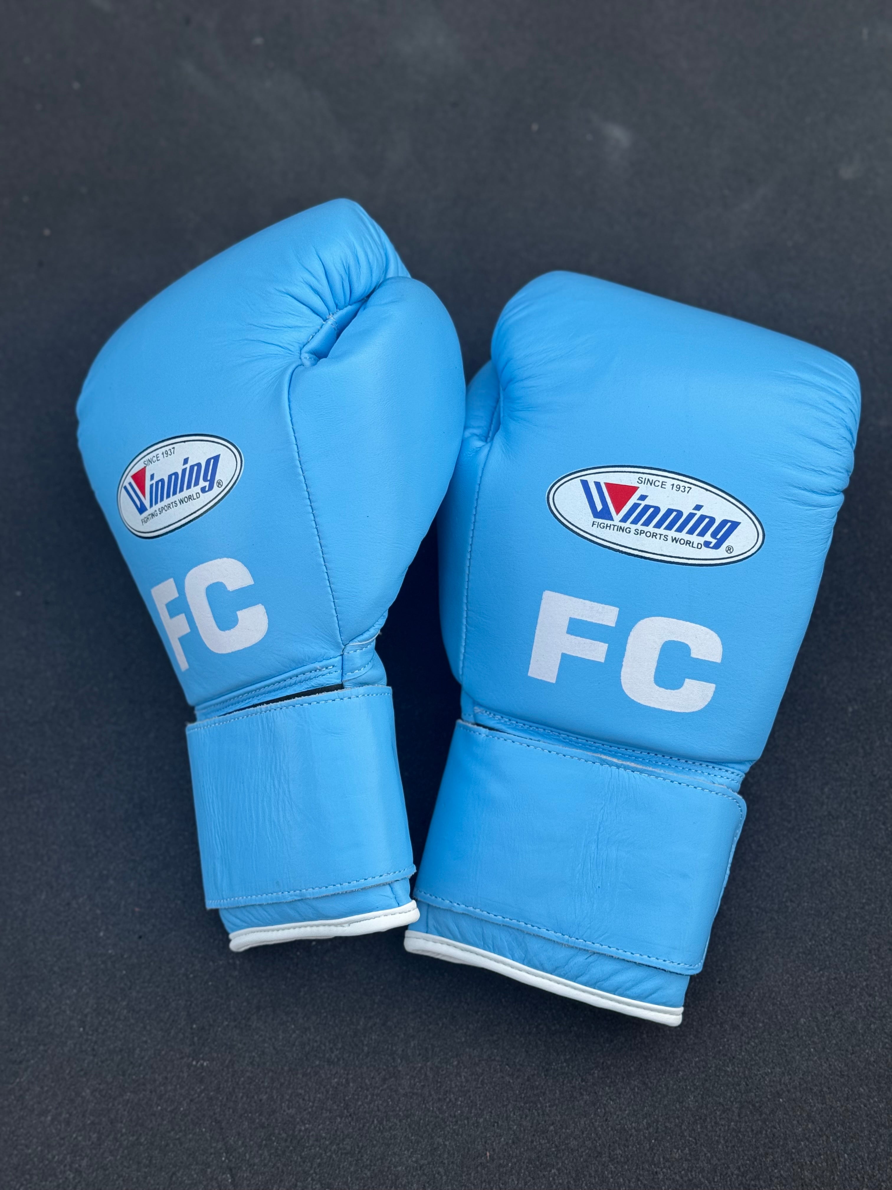 Sky Blue Custom Handmade Boxing Sparring Kit | Winning | Premium Quality | Personalise Your Name | Flat 50% OFF