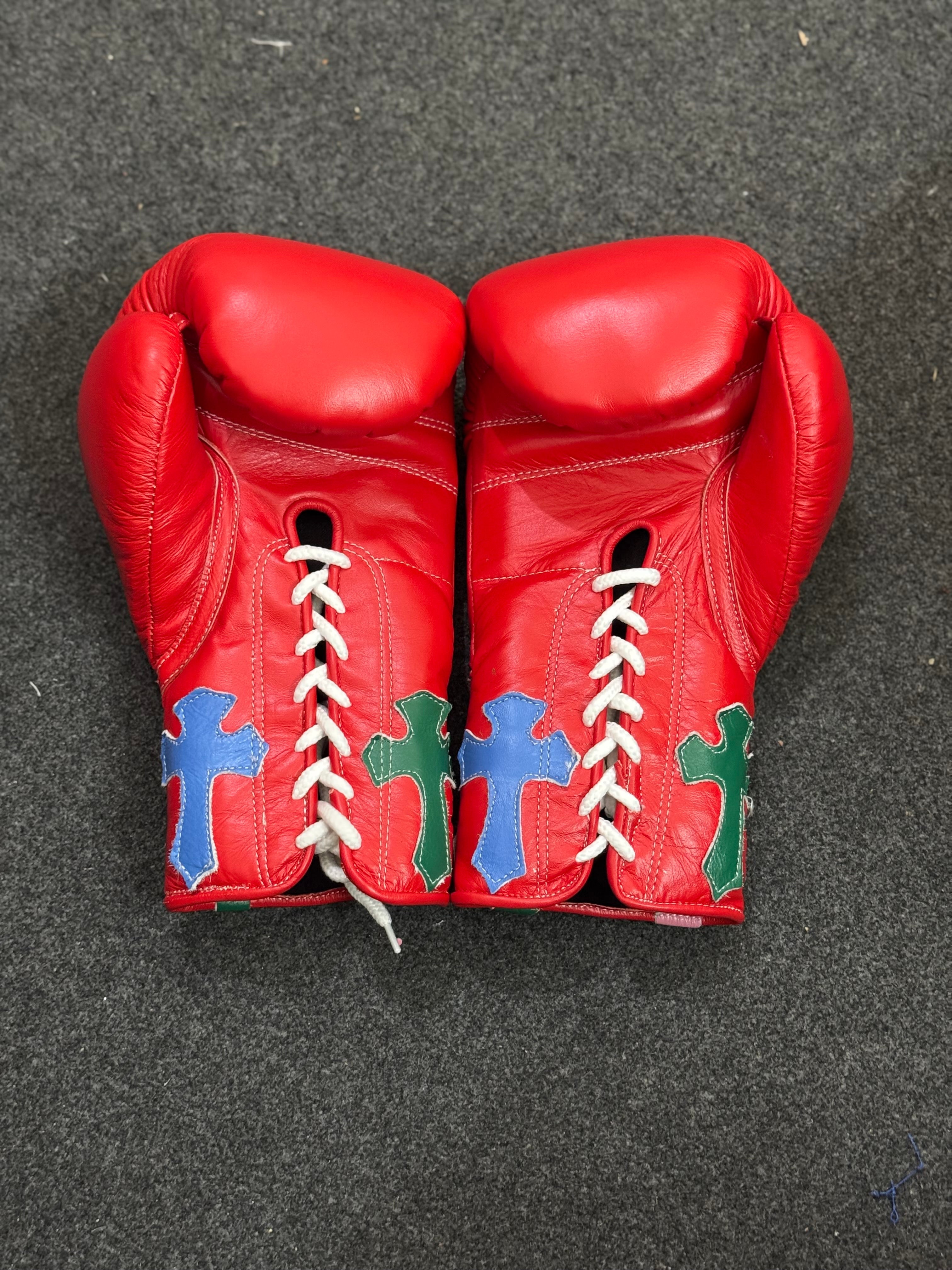 Chrome Hearts Special Edition Red Sparring Kit | Custom Handmade | Winnings | Premium Quality | Personalise Your Name | Flat 50% OFF