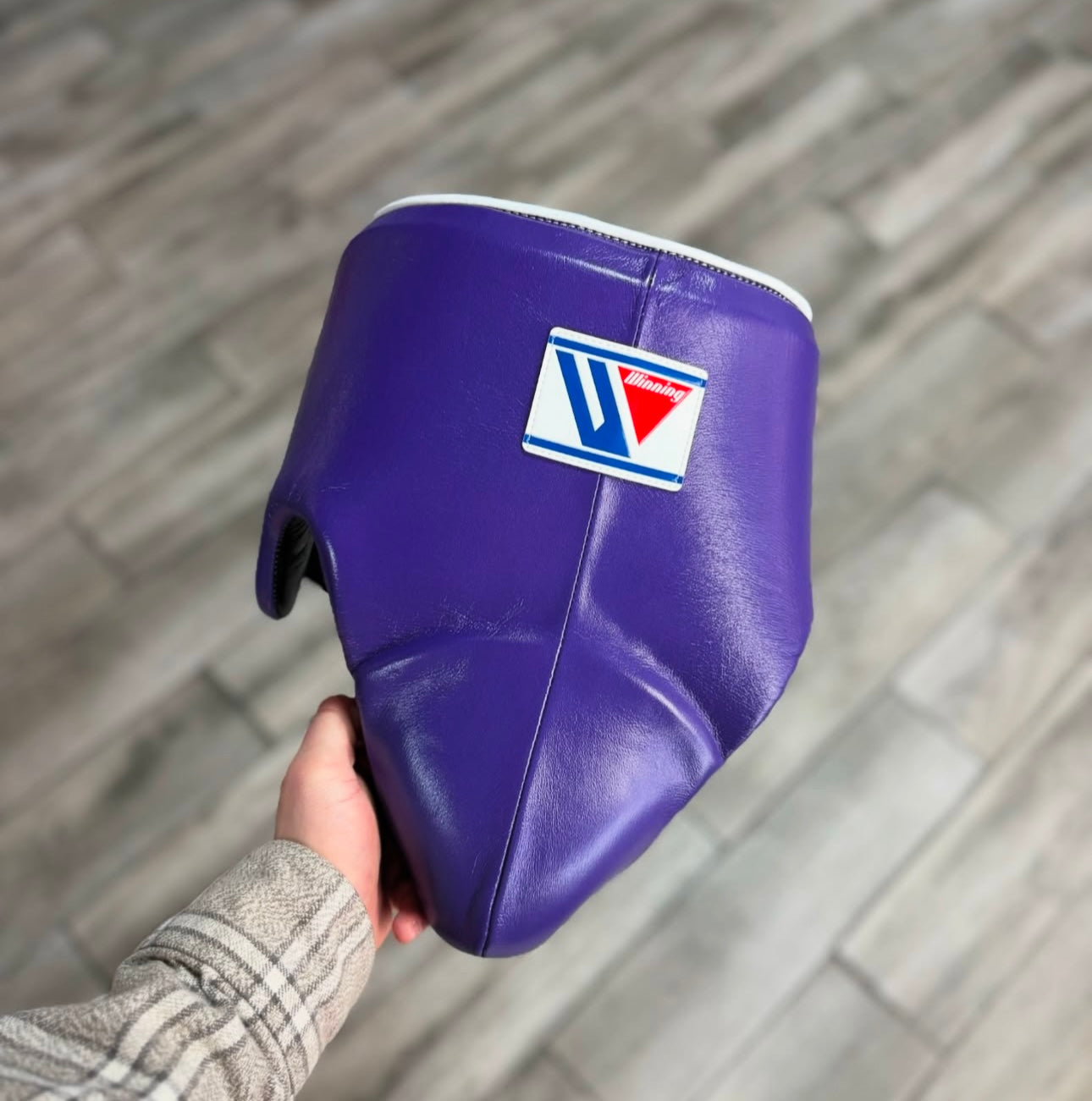 Grey, Purple & Black Custom Handmade Boxing Sparring Kit | Winning | Premium Quality | Personalise Your Name | Flat 50% OFF