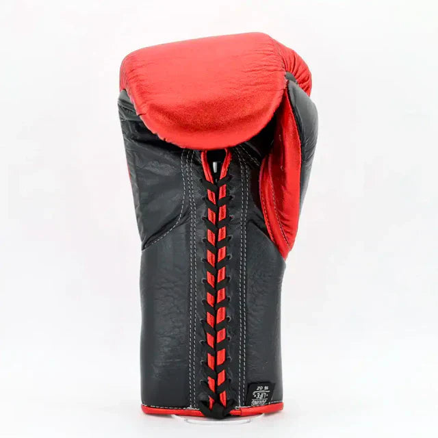 No Boxing No Life Training Gloves - Metallic Red / Black