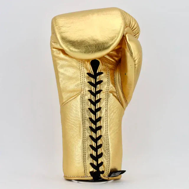 No Boxing No Life Training Gloves - Metallic Gold