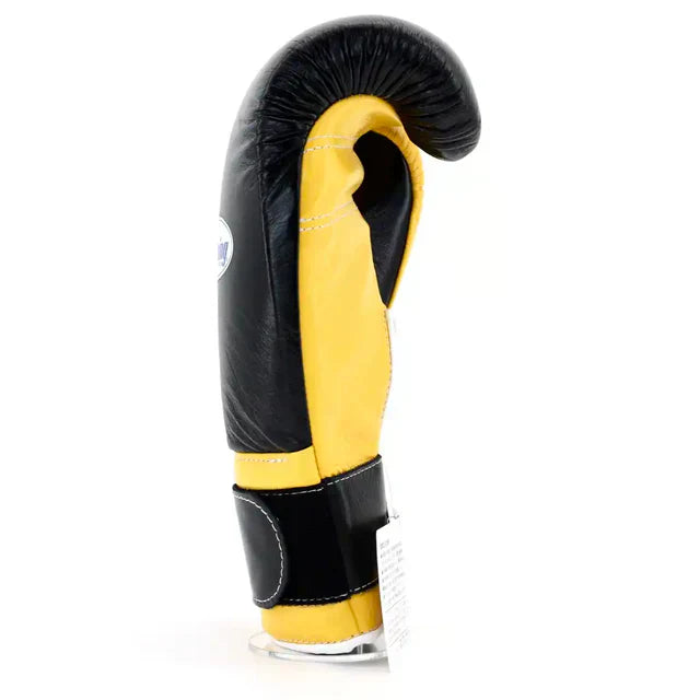Winning Velcro Training Gloves - Black / Yellow